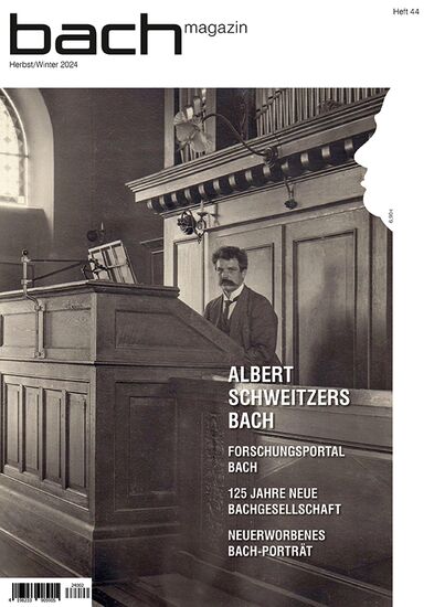 Bach-Magazin Nr. 44 (Deutsche Printausgabe)