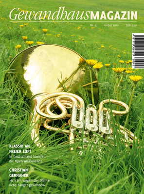 Gewandhaus-Magazin Nr. 92 (Herbst 2016)