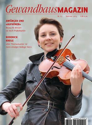 Gewandhaus-Magazin Nr. 87 (Sommer 2015)