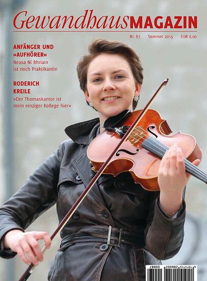 Gewandhaus-Magazin Nr. 87 (Sommer 2015)