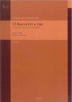 12 Balletti a tre op. 3 (1701) – Balletto 12 B-Dur