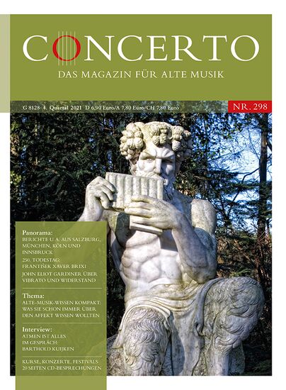 Concerto – Das Magazin für Alte Musik Nr. 298 (4. Quartal 2021)