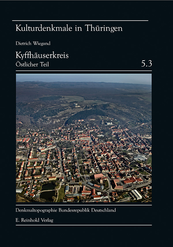 Cover des Buches „Kulturdenkmale in Thüringen Band 5.1, 5.2 und 5.3“