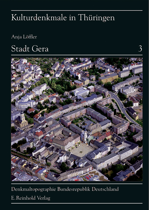 Cover der Denkmaltopographie Gera