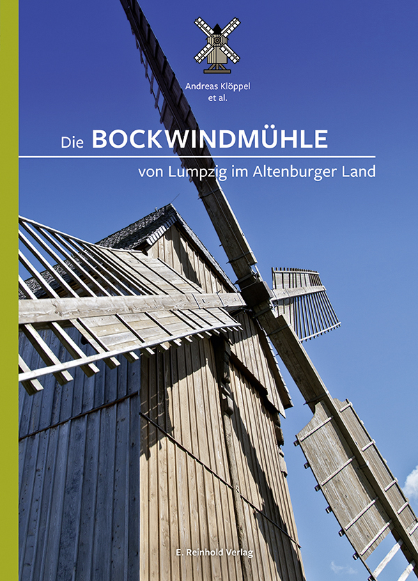 Cover des Buches über die Bockwindmühle in Lumpzig