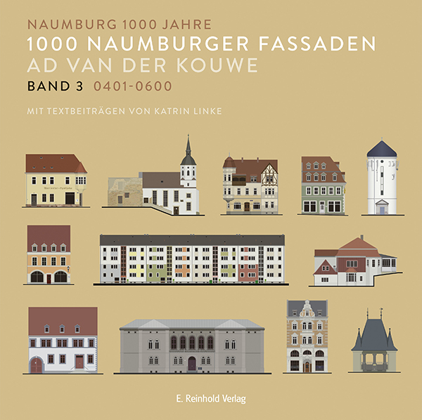Cover des Buches „1000 Naumburger Fassaden, Band 3“