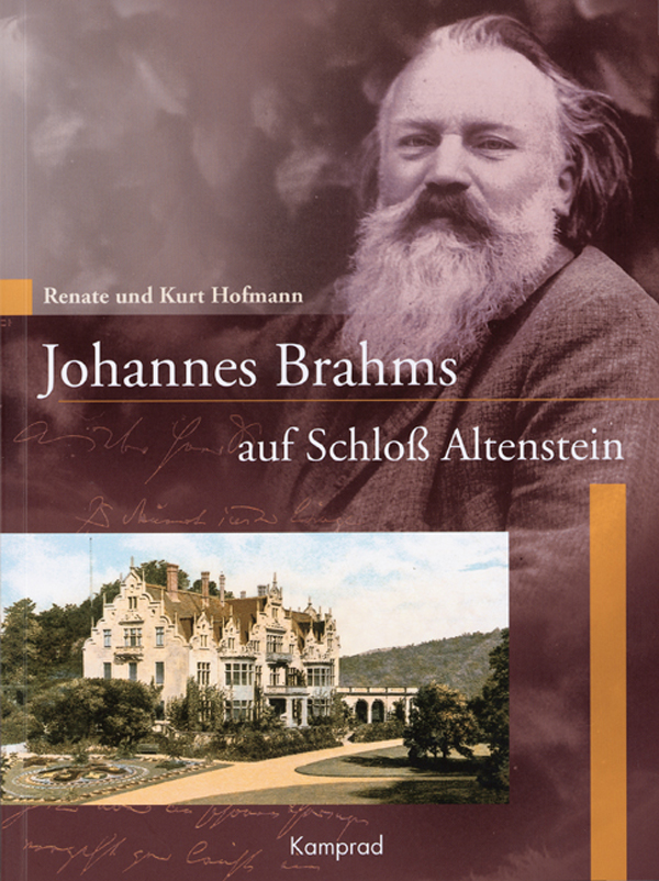 Cover des Buches „Johannes Brahms auf Schloß Altenstein“